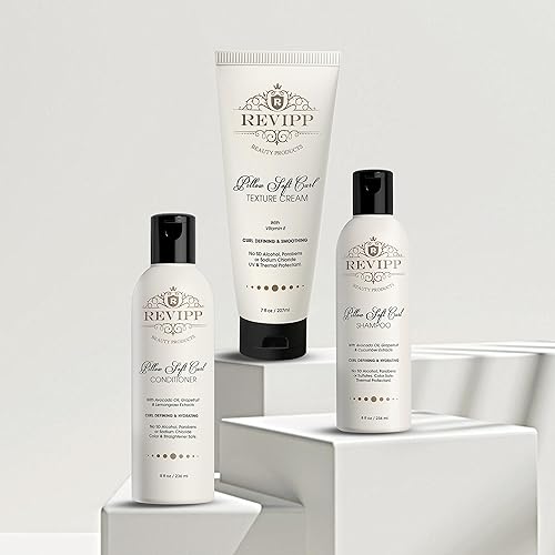 Miniatura 9 de REVIPP Beauty - Sistema completo de cuidado del cabello - Acondicionador hidratante, champú revitalizante y crema de textura - Obtén los mejores