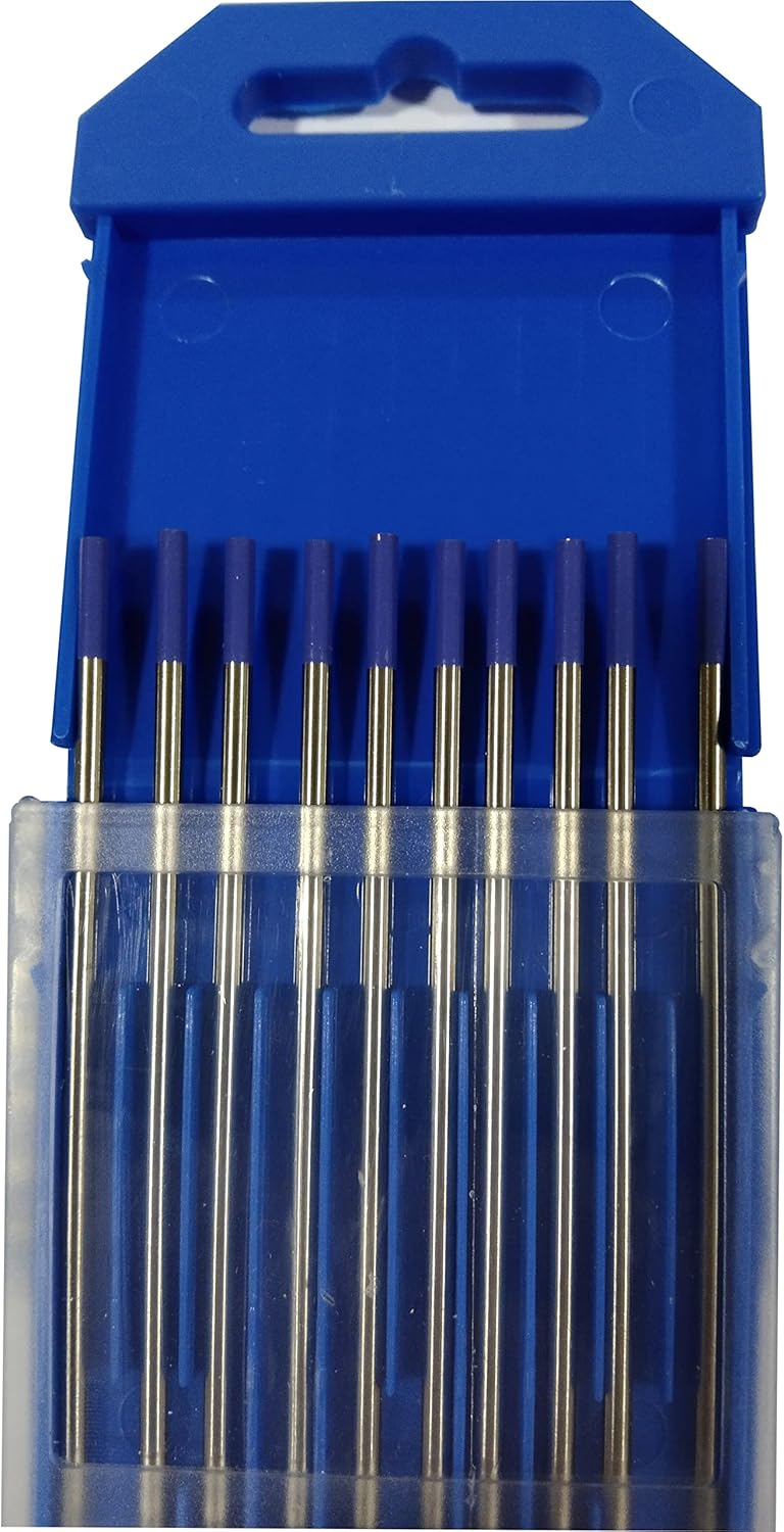 TIG Tungsten Electrodes Diam.1/16inch, with 2 Lanthanum, WL20(Blue