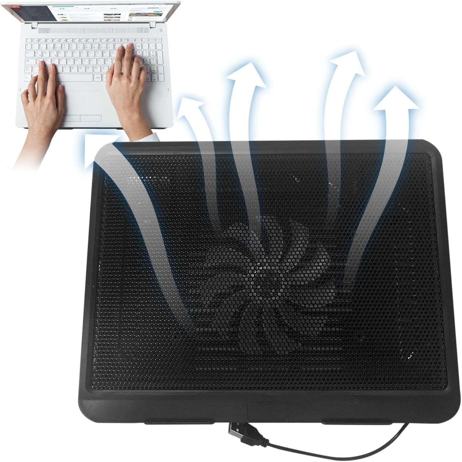 Cooling Pad for Laptop, Notebook Cooling Mats, Quiet