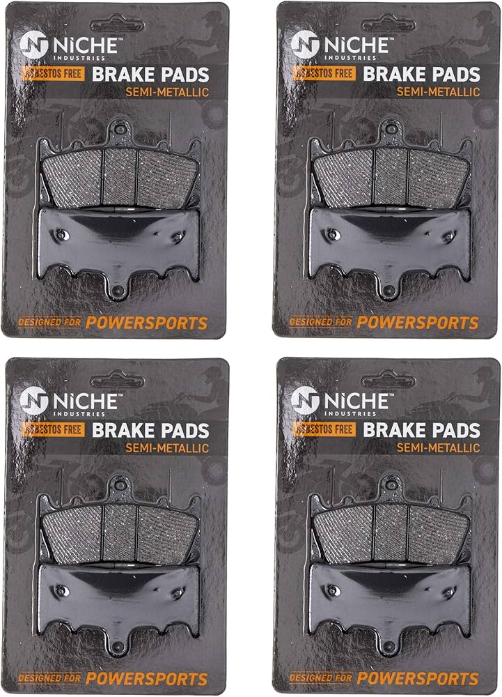 パス　X2R1 Amazon.com: NICHE Brake Pad Set for Kawasaki Ninja ZX6R ZX12R ZX9R
