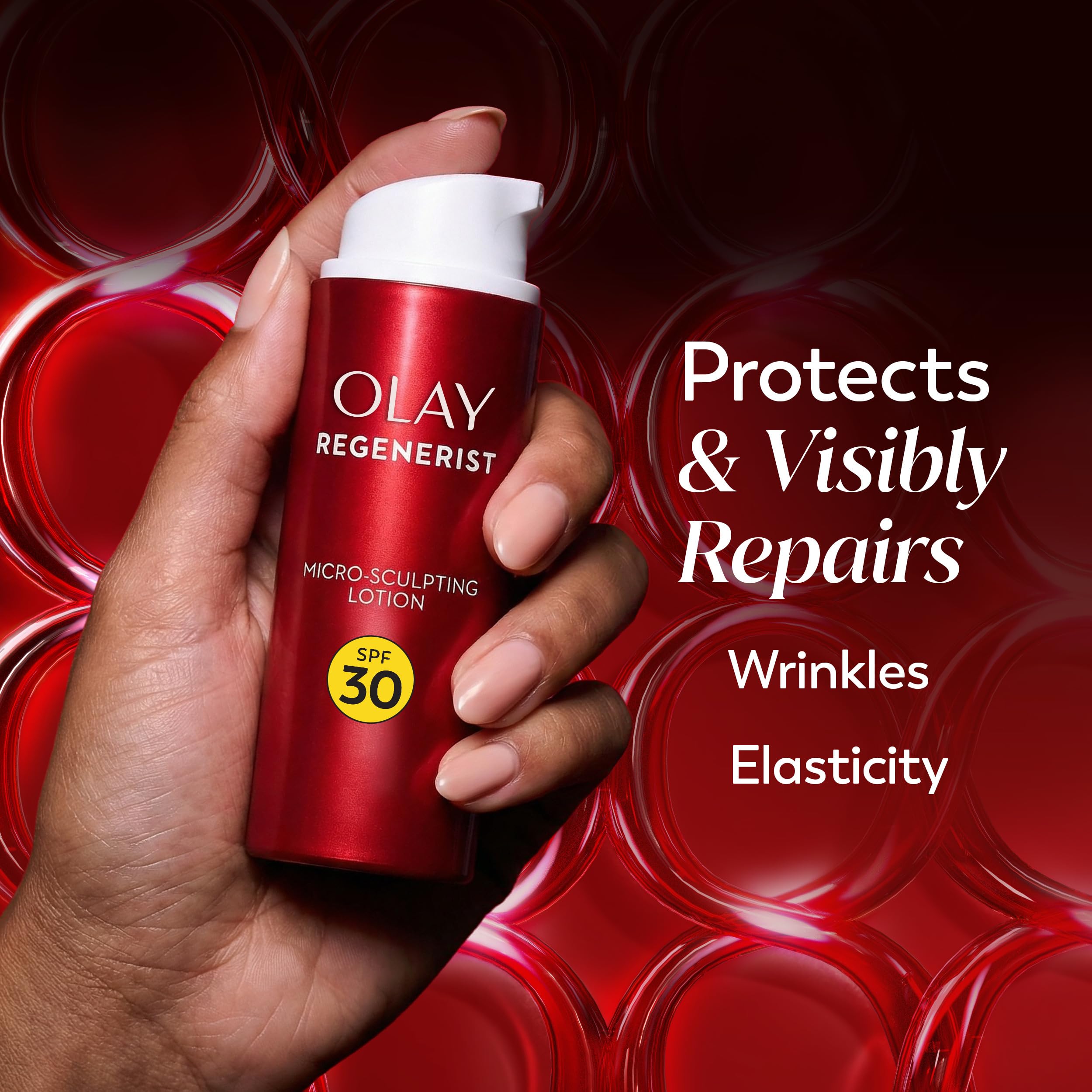 Olay Regenerist Micro-Sculpting Cream z Sunscreen Advanced Anti-Aging 50 ml, opakowanie może być różne