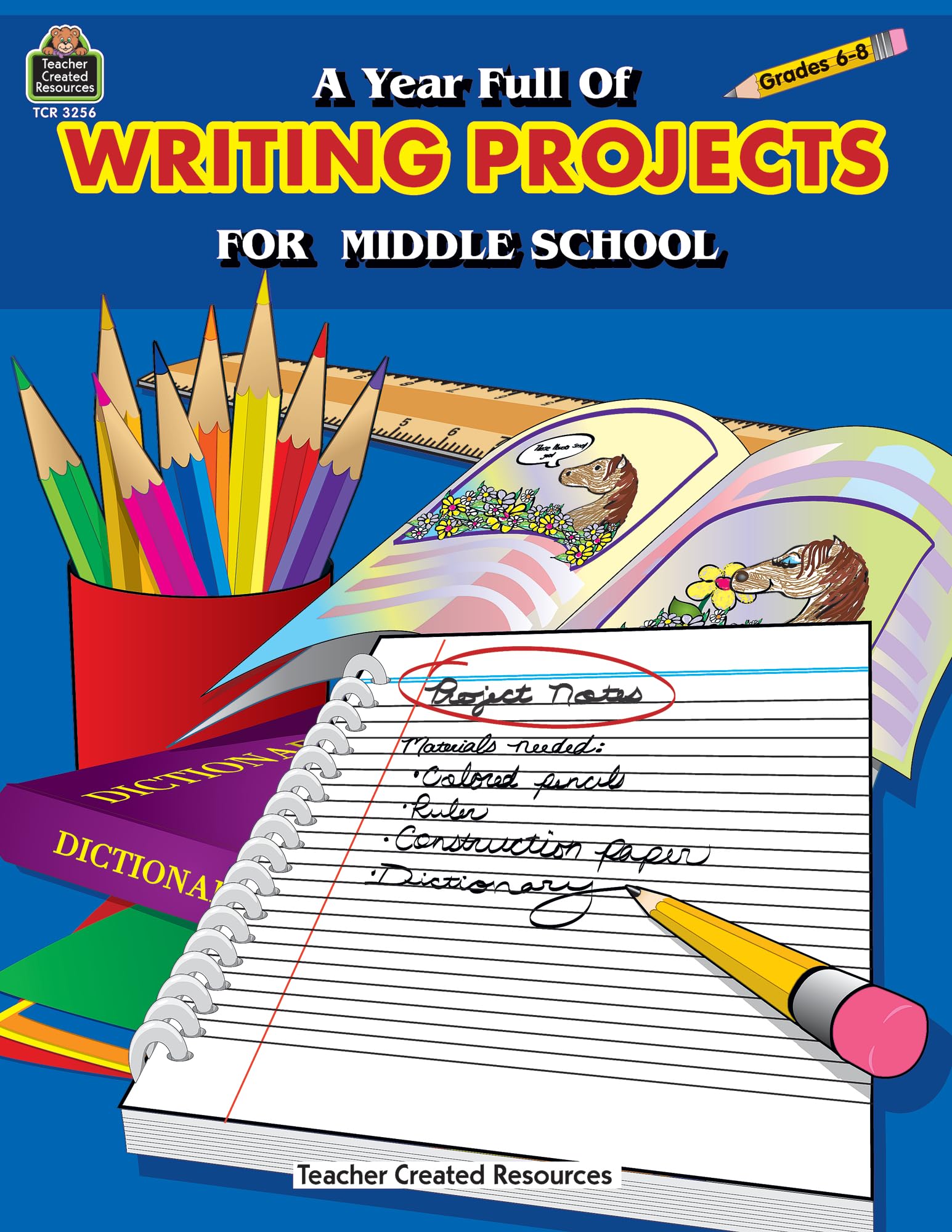 Buy A Year Full of Writing Projects for Middle School — BookShops.in
