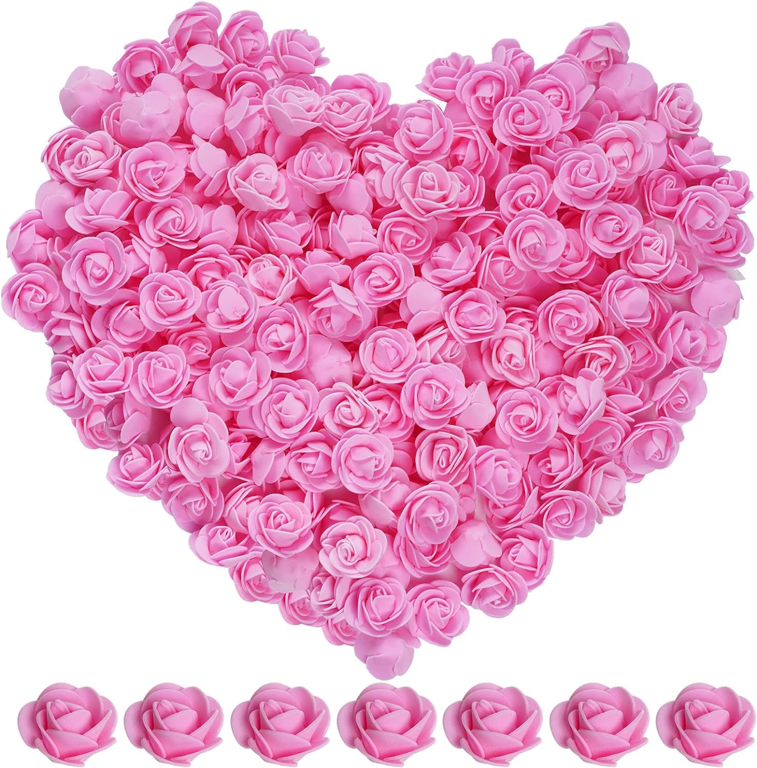 Fake Roses 1 Inch Amazon.com: Tongcloud 100pcs Mini Artificial Rose Artificial Fake Rose ...