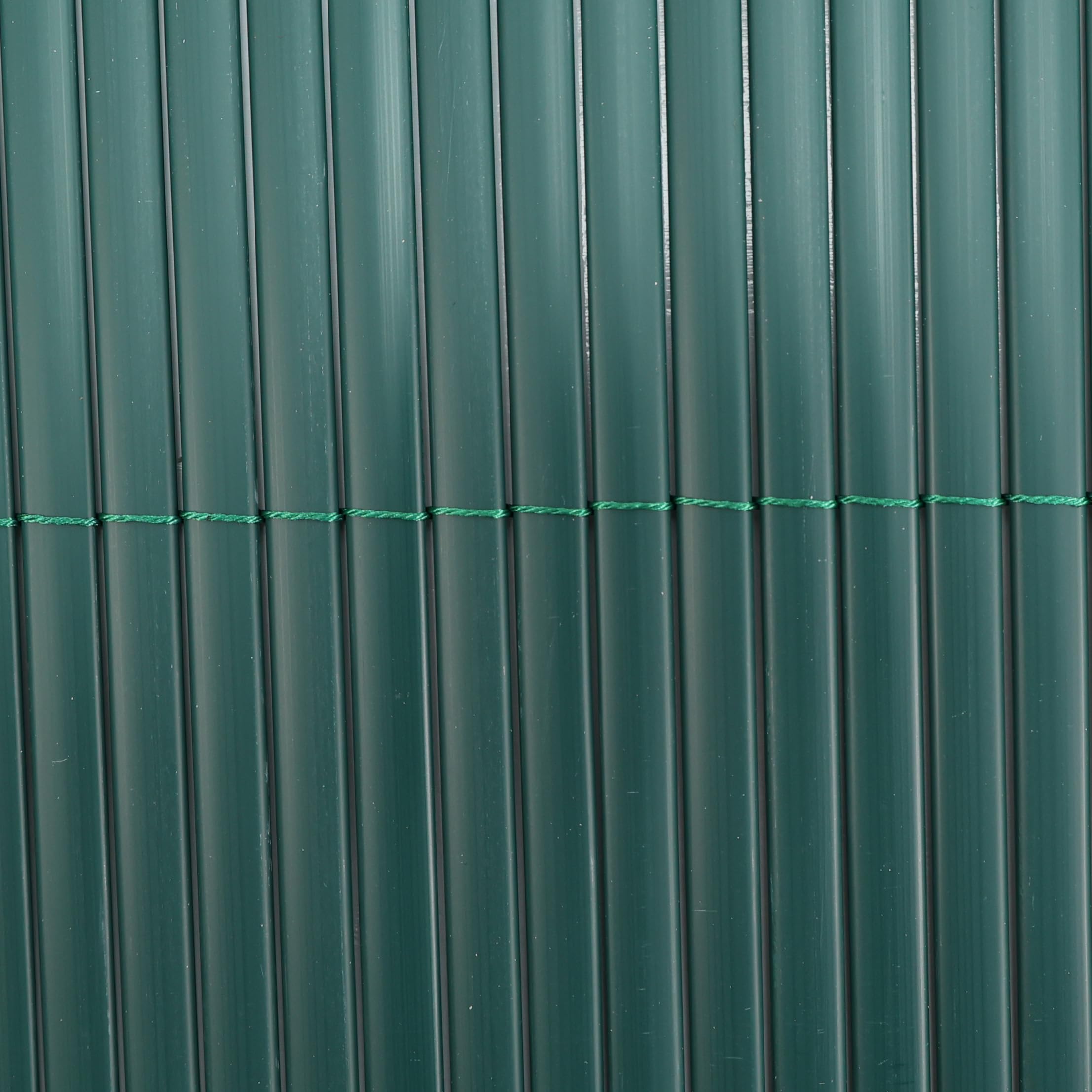 Mugar - Cañizo PVC Doble Cara 1600gr/m² | Valla ocultación | Resistente a Rayos UV | Seto PVC Artificial (1x3m, Verde)