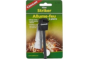 Coghlan's Waterproof Flint Striker: The Spark of Safety in Any Adventure