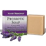 Candida Freedom Massey\'s Lavender Bliss Probiotic Soap Bar - Ideal Gift for a Spa-Like Experience - Perfect for Men & Women - Elevate Your Daily Wash with this Invigorating 4oz Bar