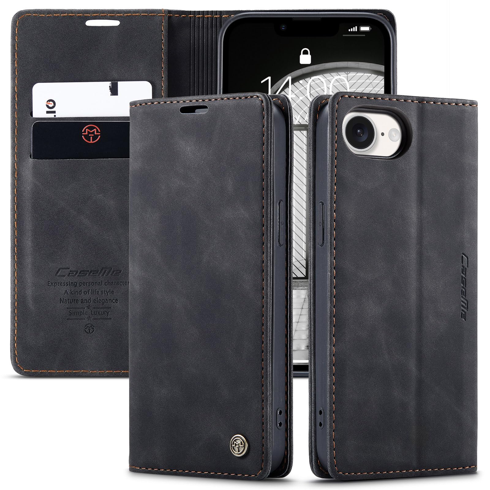 iPhone 2020 5.4インチ　手帳型ケース　黒　bugatti iPhone 2020 5.4インチ 手帳型ケース 黒 bugatti