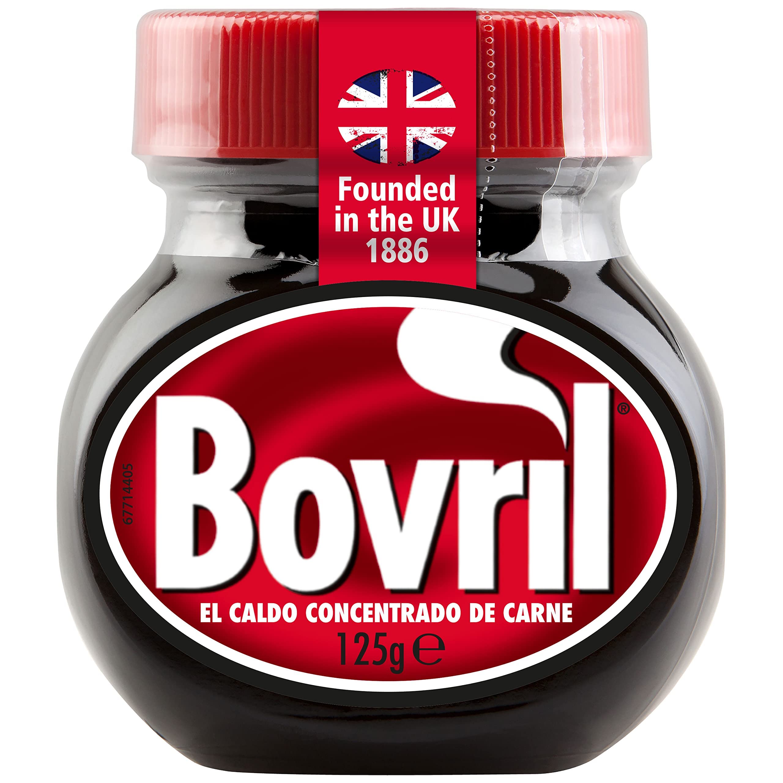 Bovril - Salsa Bovril Original, Concentrado de Carne Líquido, Condimento para dar Sabor a Carnes, Disolución Instantánea - Pack 12 x 125 g