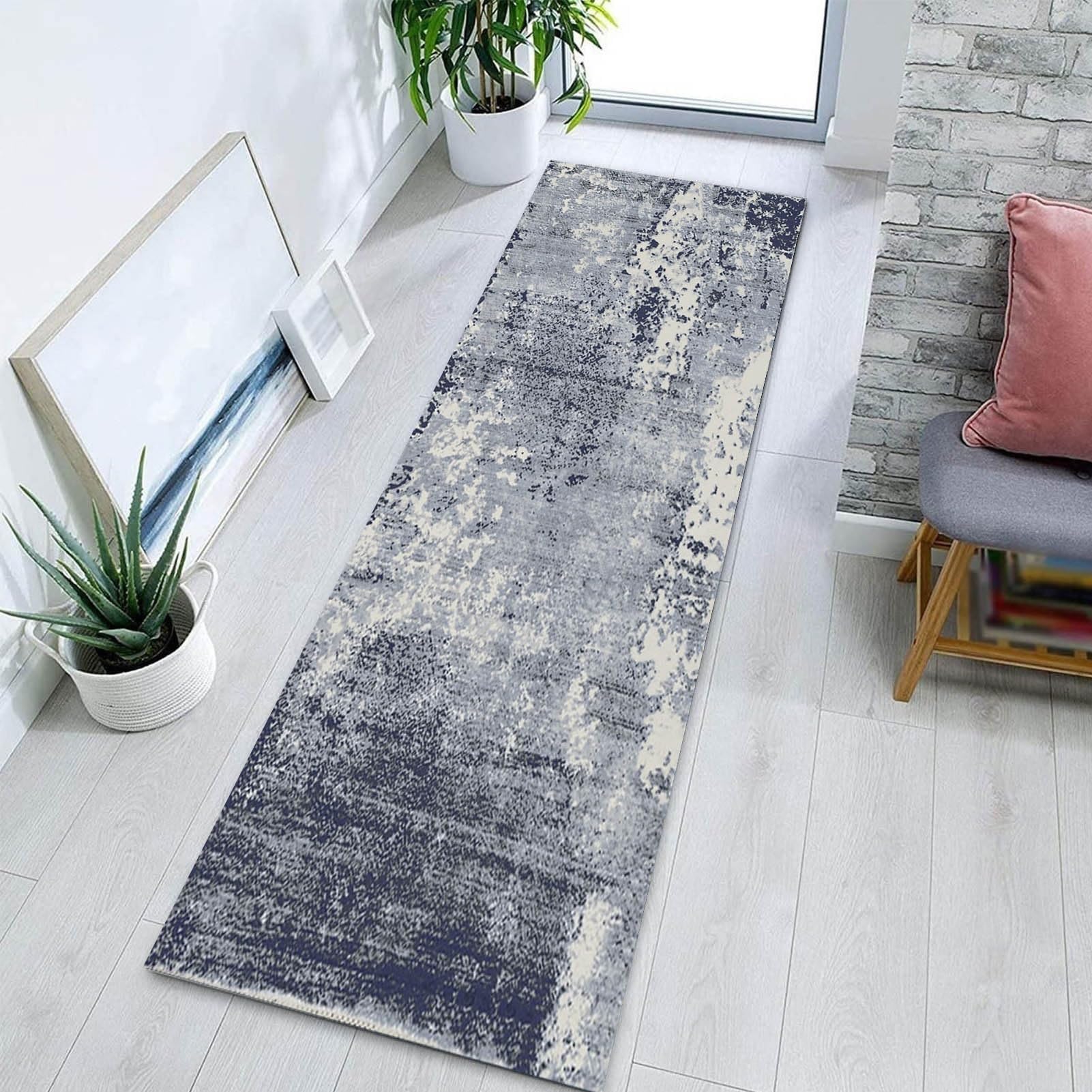 KLAPPBARE Gummirücken Türmatte Teppich Schwerlast Läufer Outdoor Indoor