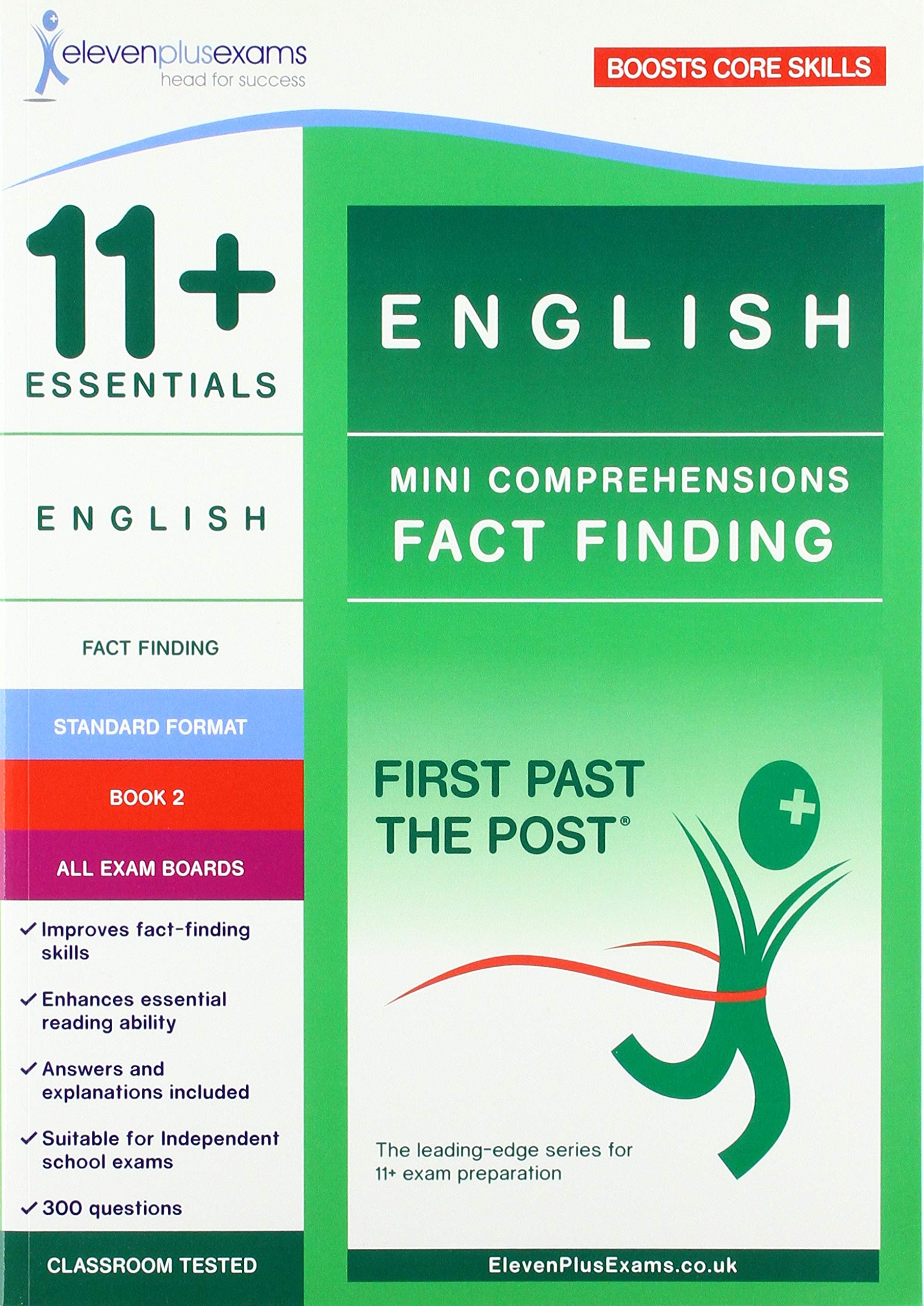 11+ Essentials English Mini-Comprehensions: Fact-Finding Book 2 (First Past the Post)