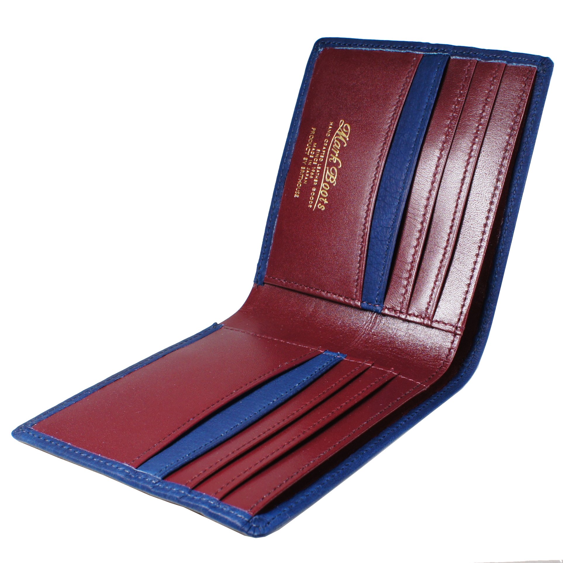 Mark Boots ディアスキン 二つ折り財布 狭隘 [高級本革][日本製]DES-8011 