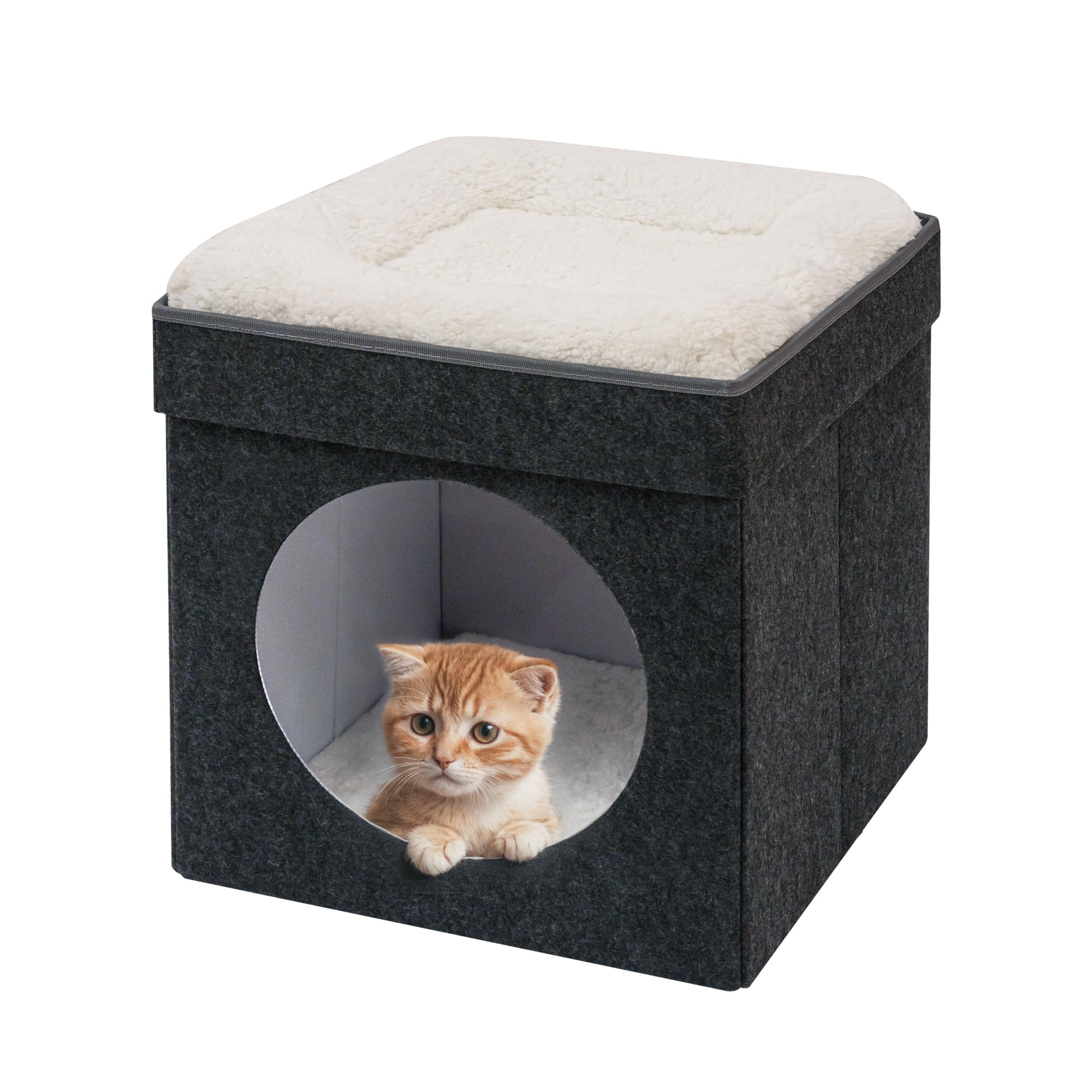 Snapklik.com : B FSOBEIIALEO Cat House Cube Small Dog Cubes For Indoor ...