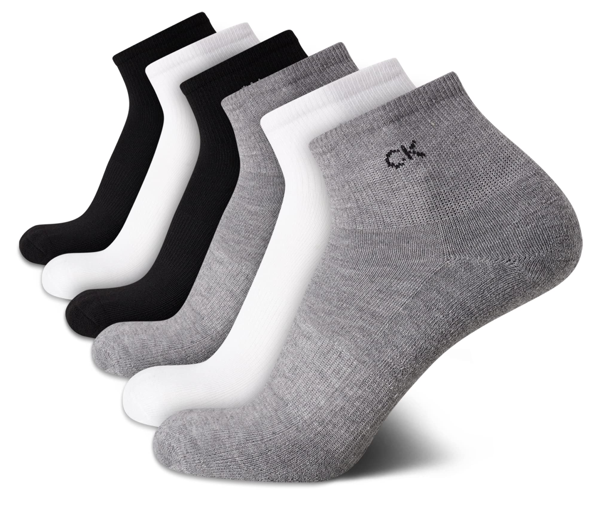Calvin Klein Men's High Quarter Socks