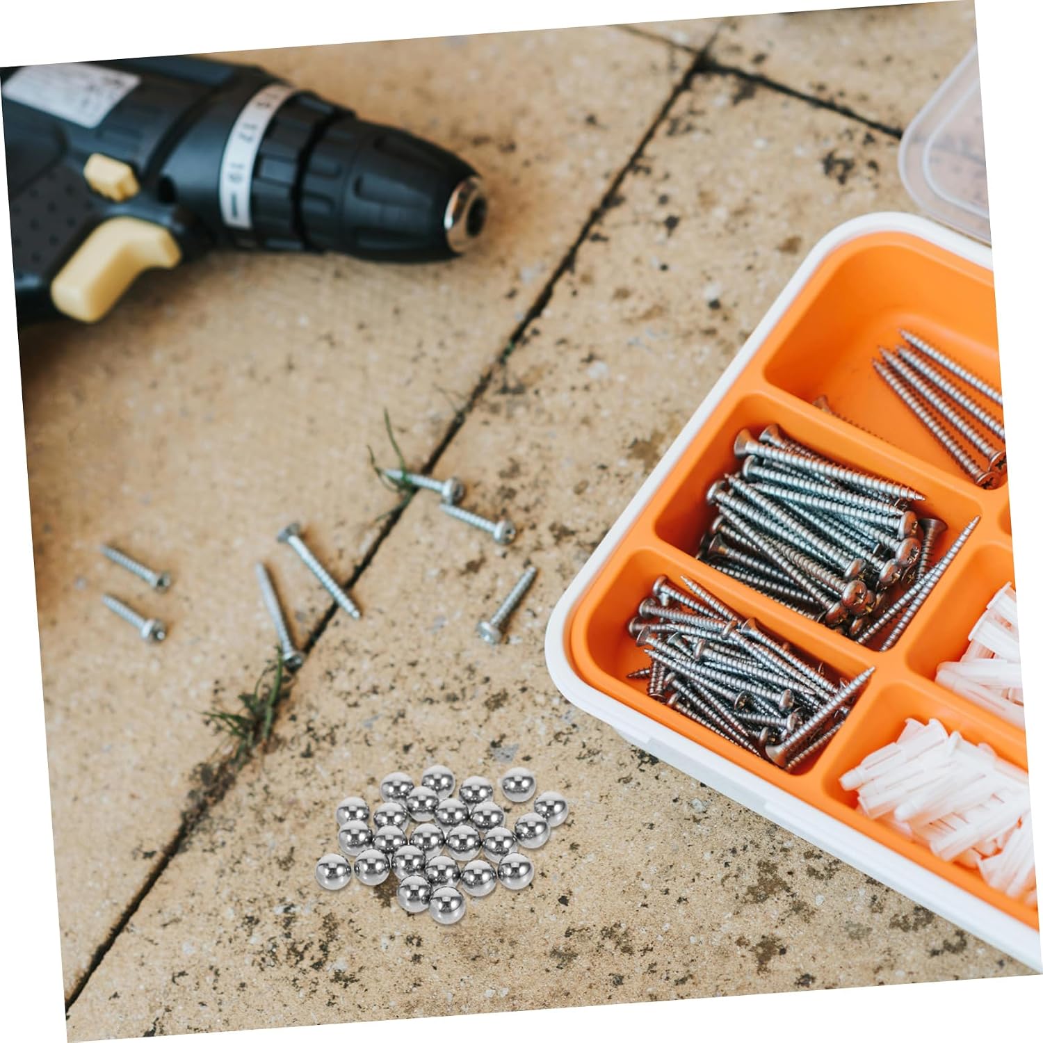 24pcs Precision Bearing Balls Stainless Steel for Bicycle Machinery