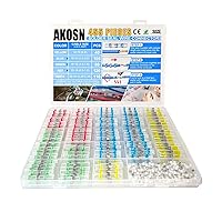 Vista 1 de 455 PCS Conectores de Empalme Autosoldantes Termorretráctiles, Kit de Conectores de Cable con Sellado de Soldadura, Conector de Empalme de Cable