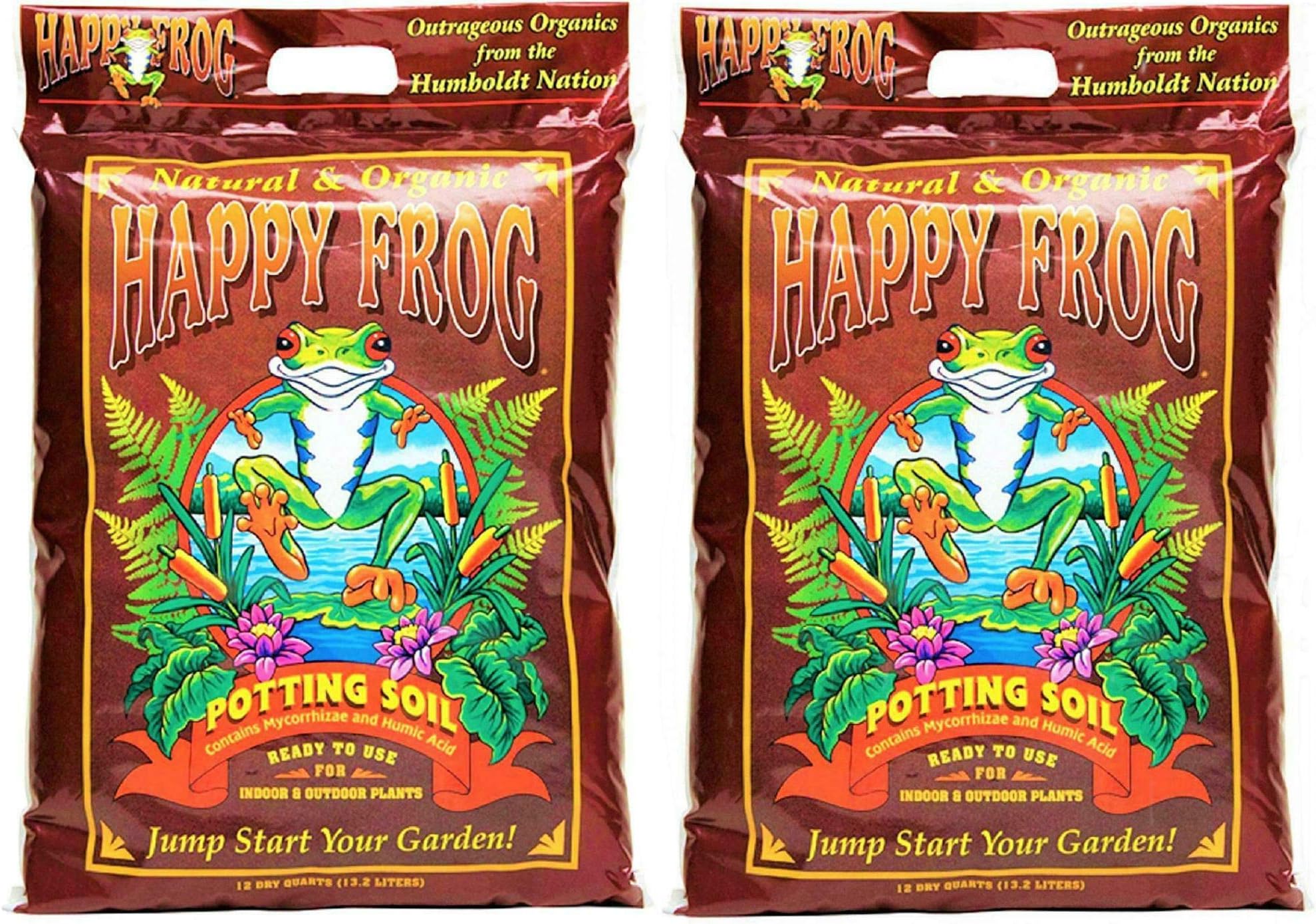 Amazon.com : FoxFarm FX14054 Happy Frog Nutrient Rich and pH Adjusted ...