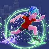 Supergirl Skater-idle skating game