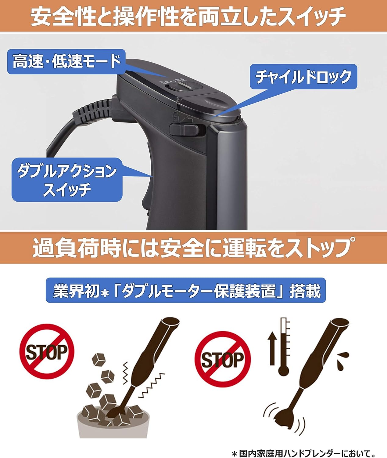 Panasonic handoburenda- Black MX – S301 – K