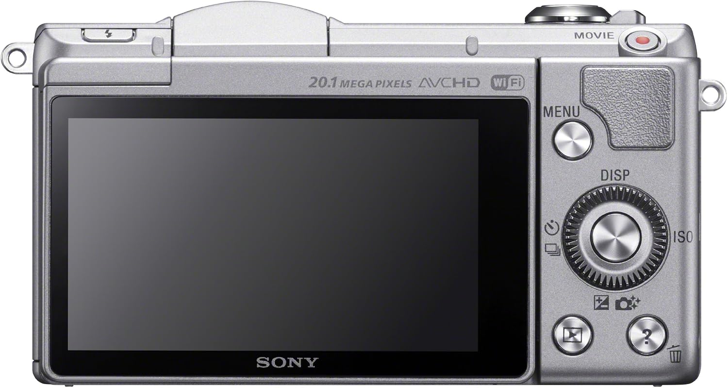 Sony Alpha a5000 Mirrorless Digital Camera with 16-50mm OSS Lens (Silver)