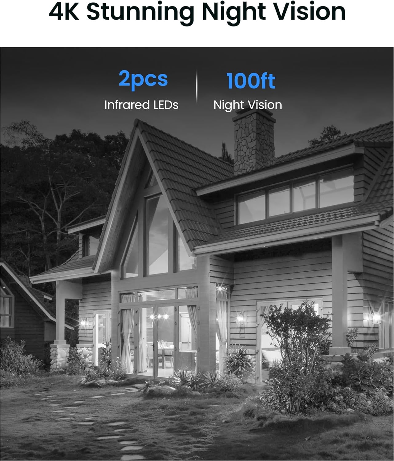 ZOSI C220 4K 8MP 8CH POE NVR Security Camera System (16CH Expandable), 6 x 8MP PoE IP Dome Cameras Outdoor Indoor, AI Human/Vehicle/Face Detection, One-Way Audio, 100ft IR Night Vision, 2TB HDD