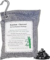 Vista 8 de Bolsa purificadora de aire de carbón de bambú, absorbente de olores de carbón activado, absorbente de humedad, ambientadores de automóvil