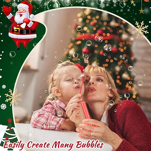 Miniatura 6 de Shappy 144 piezas de varita de burbujas de sirena de 4 pulgadas para niños, mini varita de burbujas pastel de mar para regalos de fiesta de burbujas