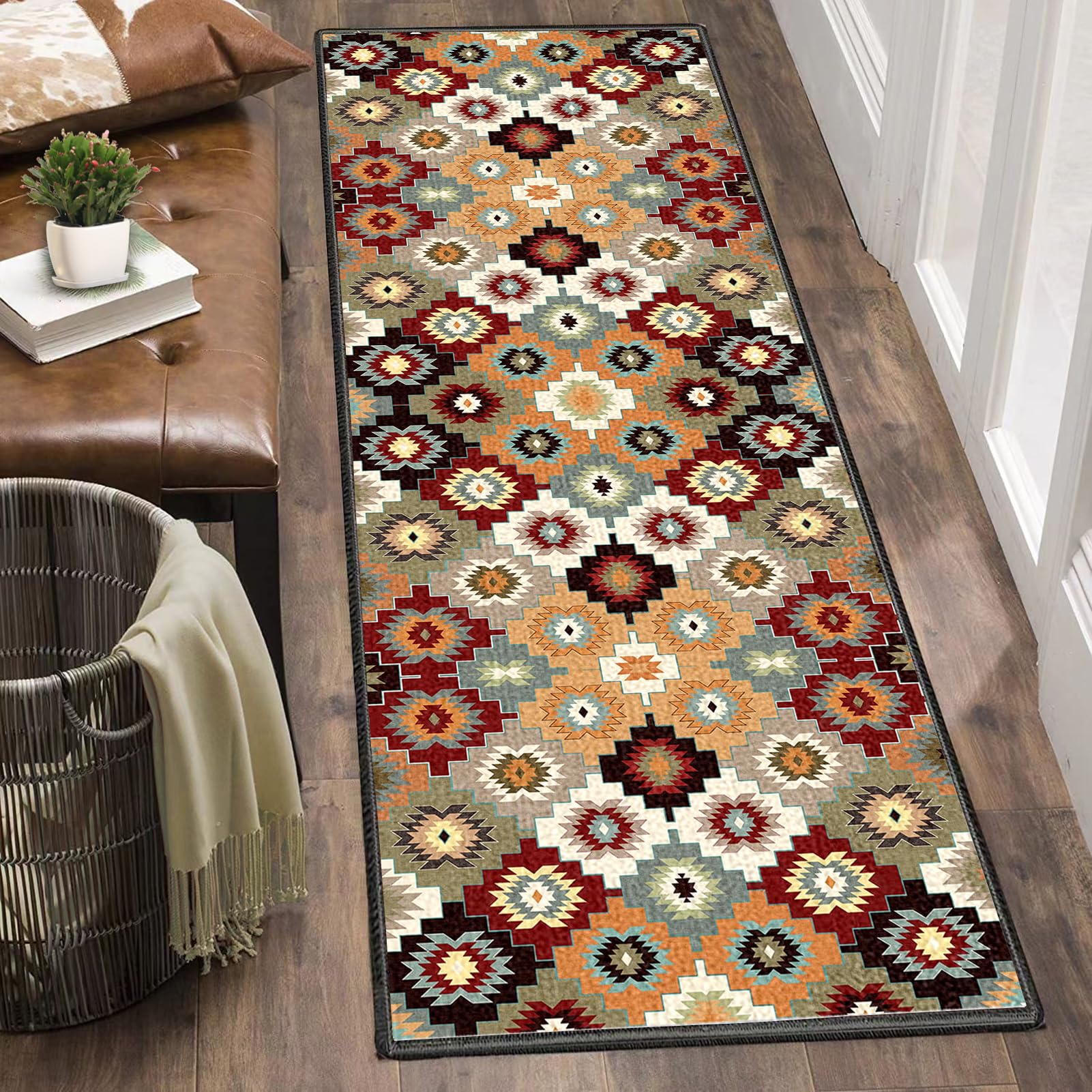 Dywan Długi Korytarz 40 x 300 cm Dywan Chodnik Kuchenny Antypoślizgowy Dywan Chodnik Chodnik Antypoślizgowy Zmywalny Dywan Kuchenny Do Wejścia, Korytarza, Sypialni