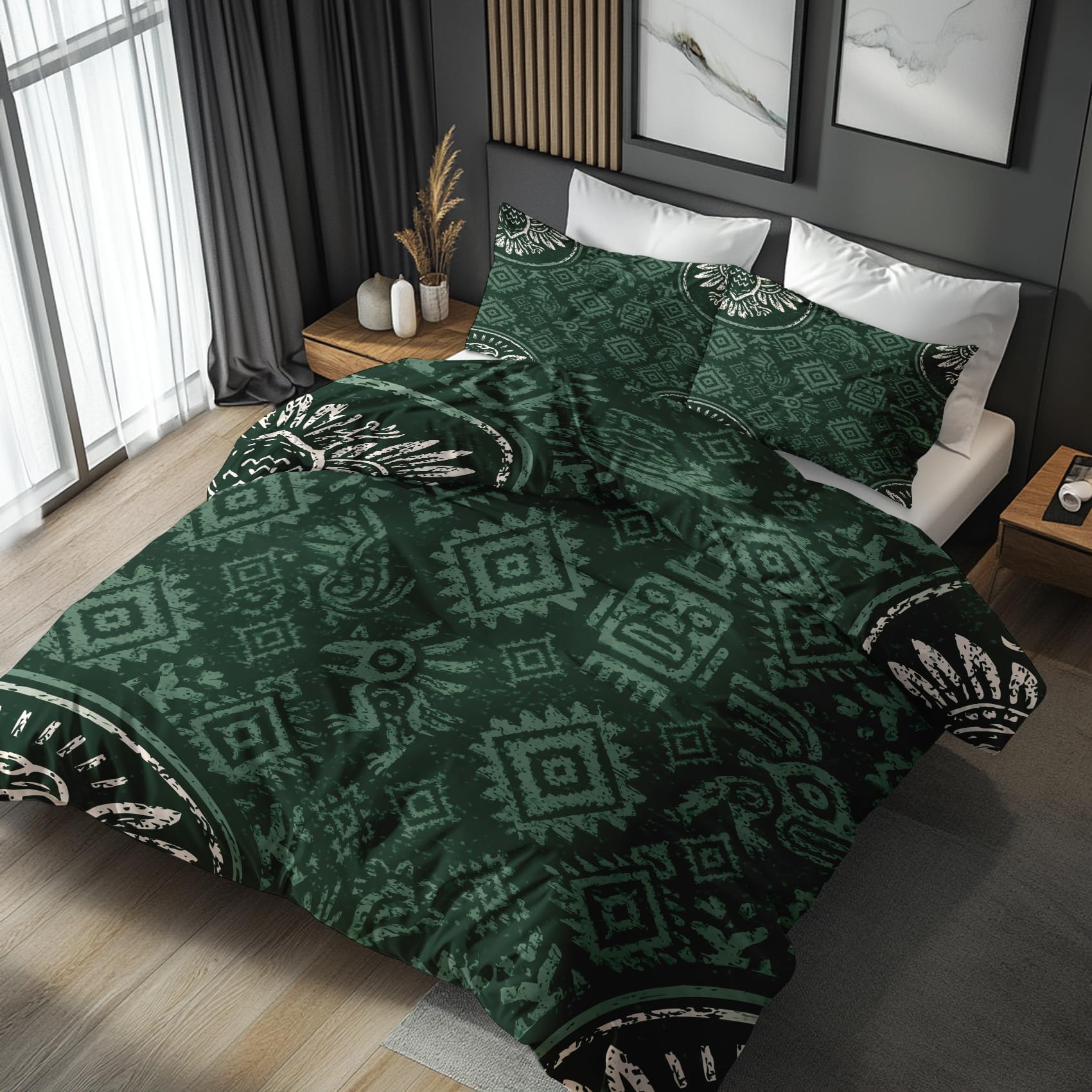 NOGAWA African Super King Duvet Cover Sets, Decor, 260 x 220