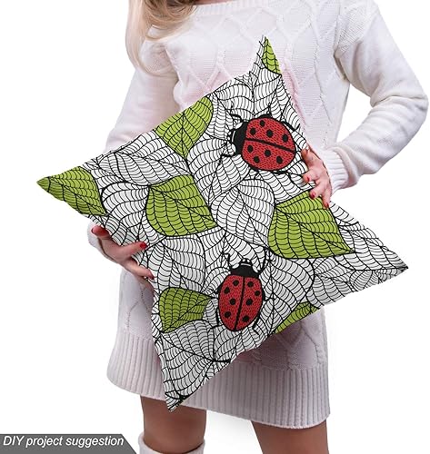 Vista 414 de Ambesonne Tela beige de The Yard, ilustración contemporánea de animales marinos en estilo retro, arte de caballito de mar de cangrejo de pulpo, tela