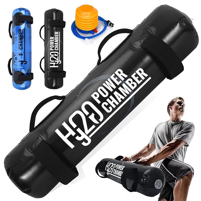 Buy HYDRO POWER CHAMBER Aqua Bag Fitness Sandbag with Water, Adjustable Weight, Portable Home