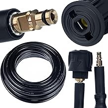 Hochdruckschlauch-Verlängerung 10m – Quick Connect | Für Kärcher K2-K7 | 180 bar | Verstärkt & flexibel