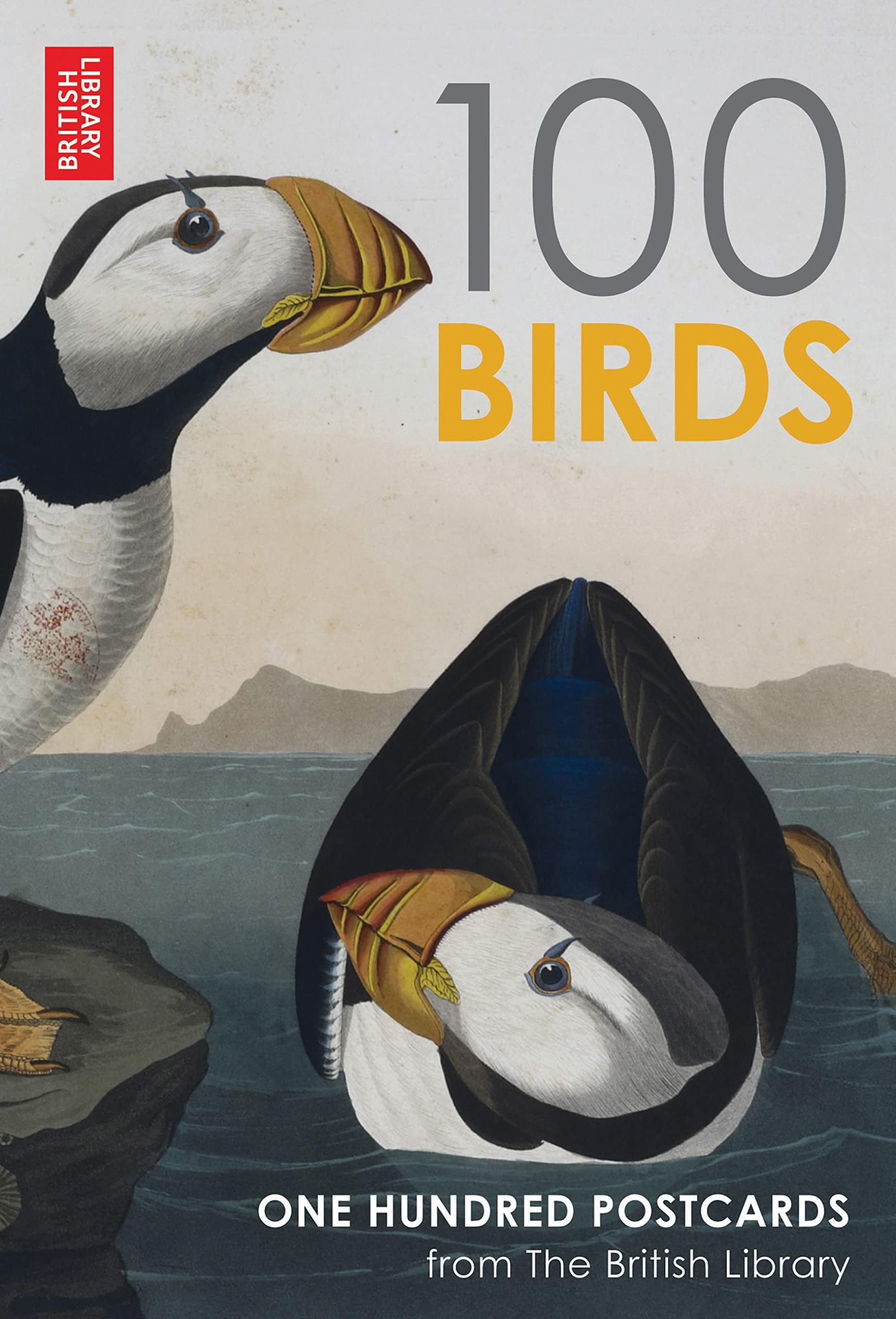 British Library 100 Birds from around the World: 100 Postcards in a Box Card Book – April 3, 2015