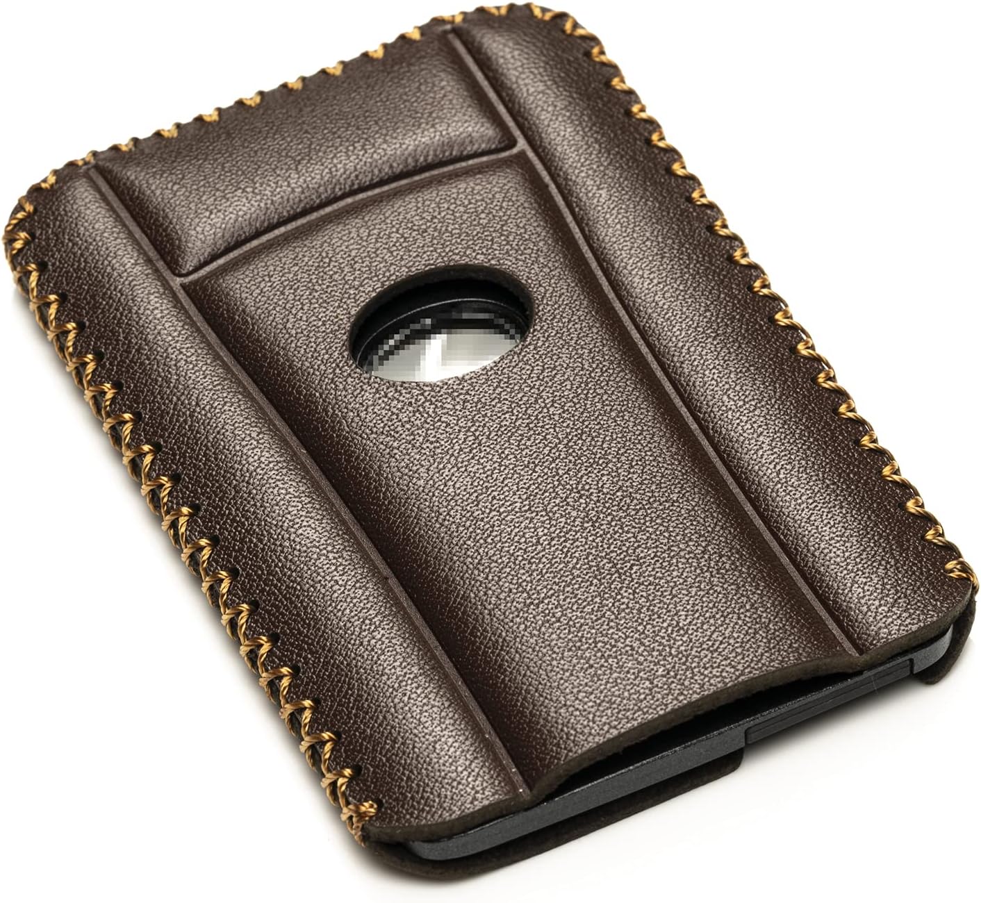 Vitodeco Leather Keyless SMARTACCESS Key Card Case Compatible with Lexus LX570, Lexus LS460, Lexus ES, Lexus LX600 2016-2025 (Card, Brown)