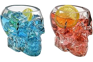 Unique G Francis Crystal Skull Glasses