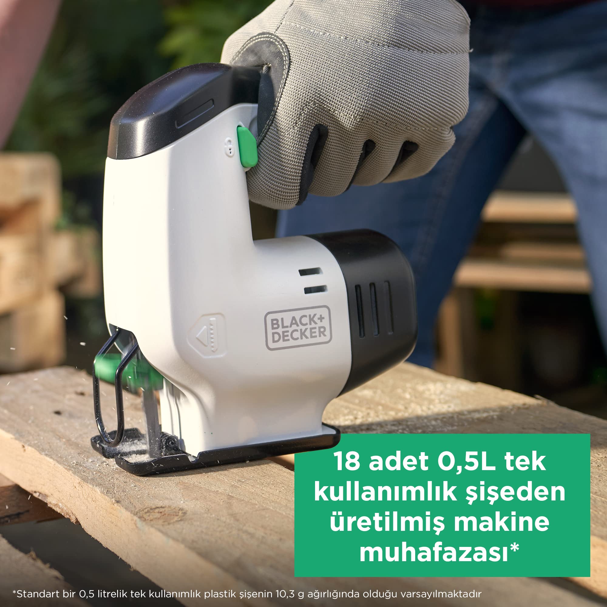 Black + Decker Reviva 12V Şarlı Dekupaj Testere Makinesi