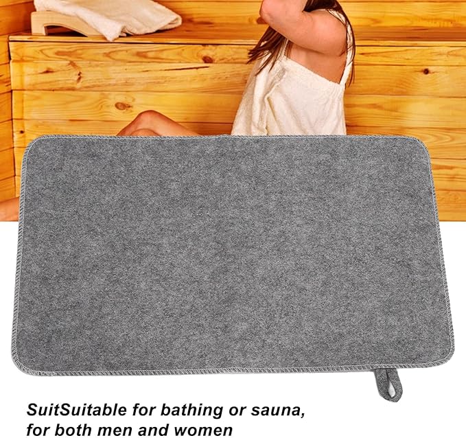 Alfombrilla de Fieltro para Sauna miniatura 2