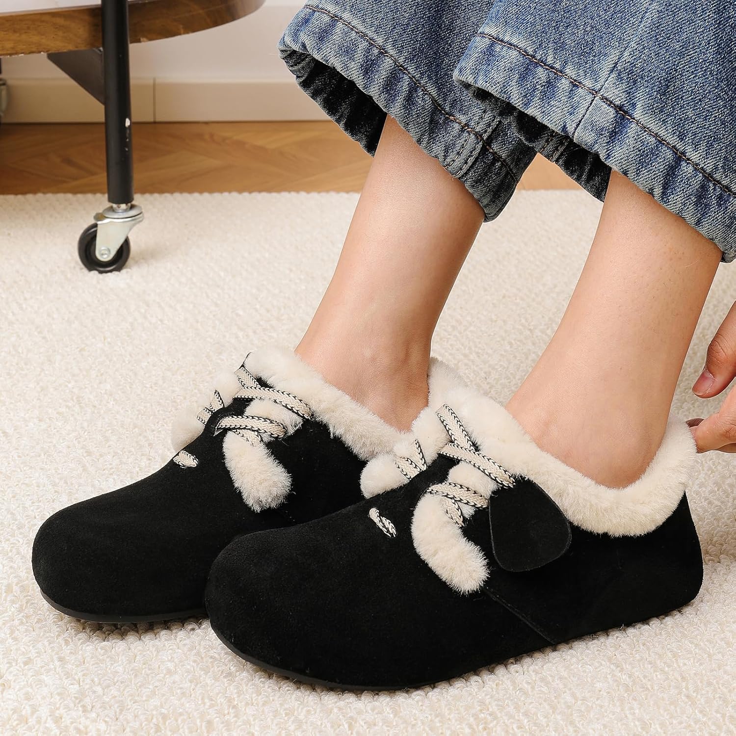 Womens Easy Going,Warm shoes, Warm shoes, perfect for outdoor activities and work, are the ultimate choice for fall and winter. - Image 3