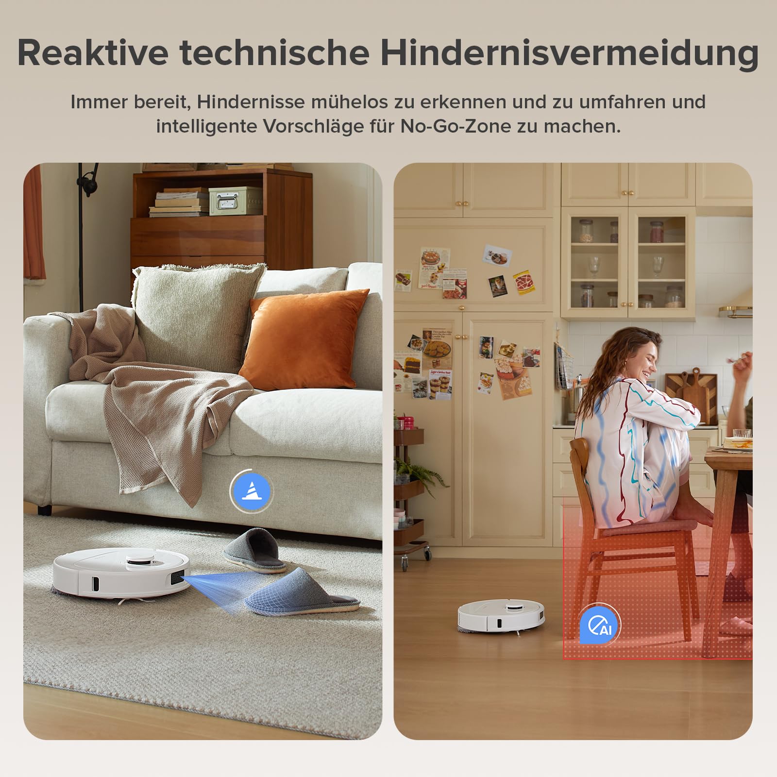 roborock Qrevo 8000Pa Saugroboter mit Wischfunktion Ansicht 7