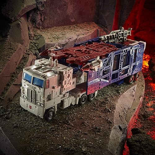 Miniatura 3 de Transformers Toys Generations War for Cybertron: Kingdom Leader WFC-K20 Ultra Magnus Figura de acción – Niños a partir de 8 años, 7.5 pulgadas