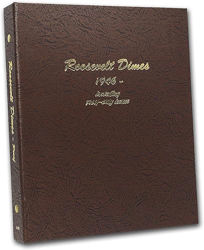 Dansco US Roosevelt Dime Coin Álbum Página 3 1979-1992 D #8215-3