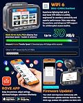 Rove R2-4K Dual PRO Dash Cam Front and Rear, 4K+2K Dash Camera for Cars, STARVIS 2 IMX678 + IMX675 Sensors, Free 128GB Card + CPL, WiFi 6 - up to 30MB/s Download Speed, 3" IPS, 24Hr Parking Mode