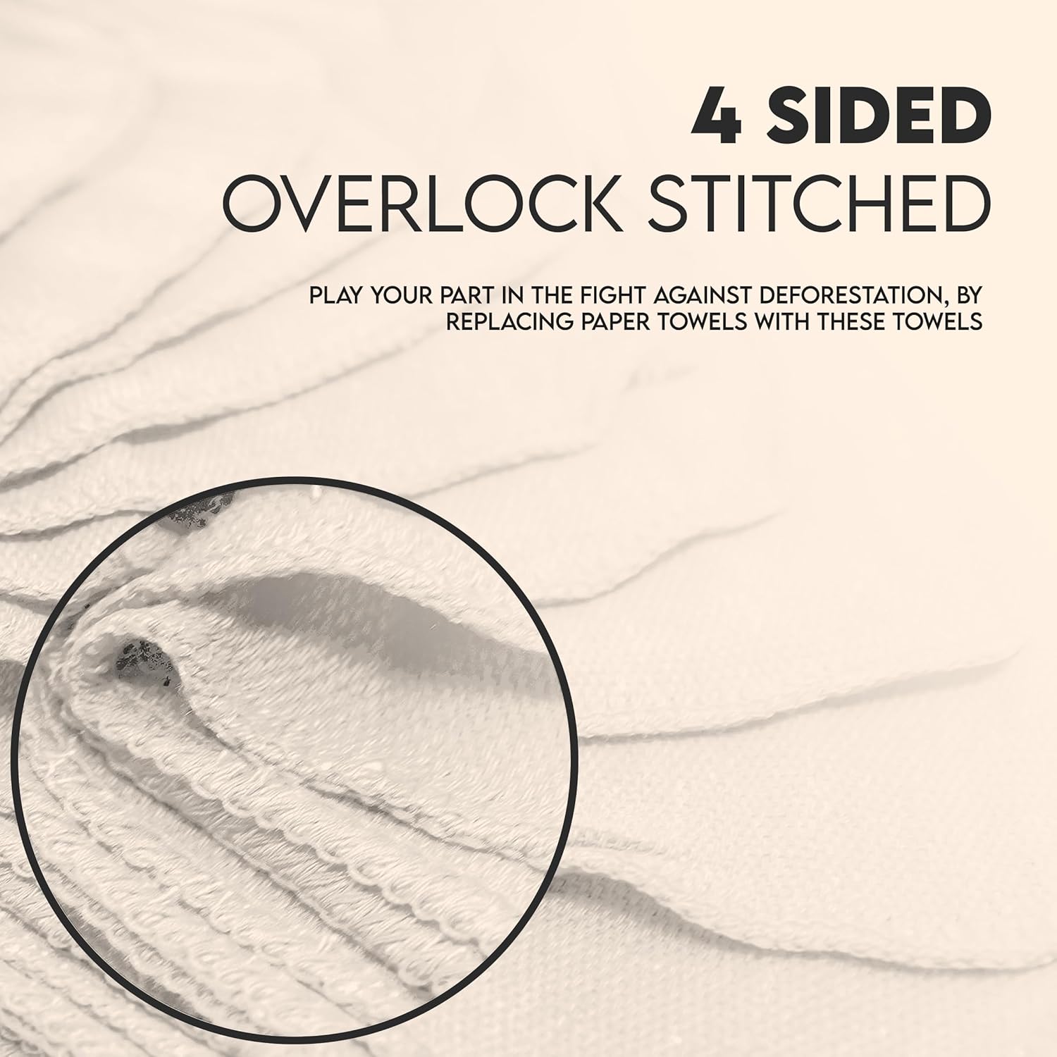 Cotton Shop Towel – Multipurpose Cleaning Cloths (14" x 12" - Pack of 500 - White) Reusable Shop Rags for Automobiles, Industrial, Restaurants, Garage, and Homes