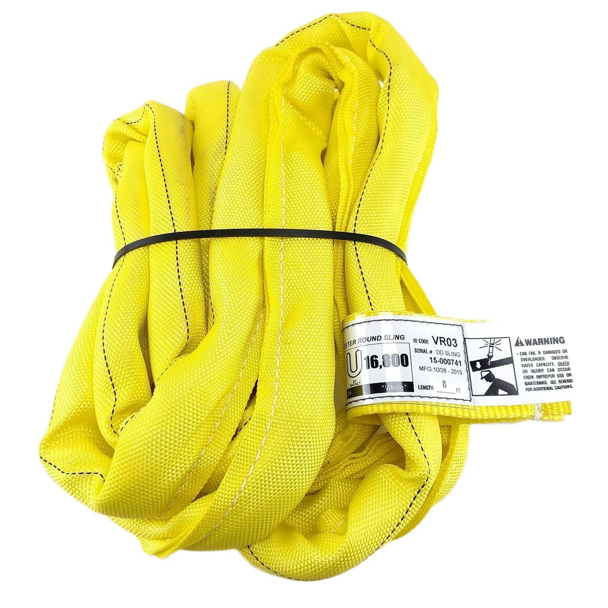 Chenango VR3 Sling - 6ft Yellow Rigging Sling -16 Chenango VR3 Sling - 6ft Yellow Rigging Sling -16