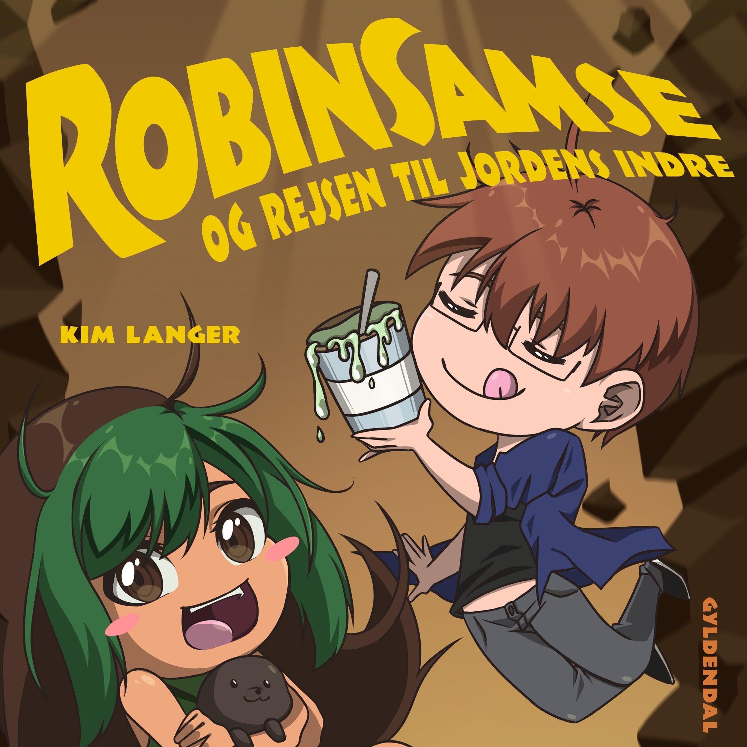 Cover art for RobinSamse og rejsen til Jordens indre