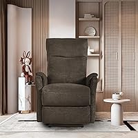 Vista 28 de Holaki Silla reclinable, silla reclinable para sala de estar, sofá reclinable Lazy Boy, silla de lectura, sofá individual, sofá reclinable