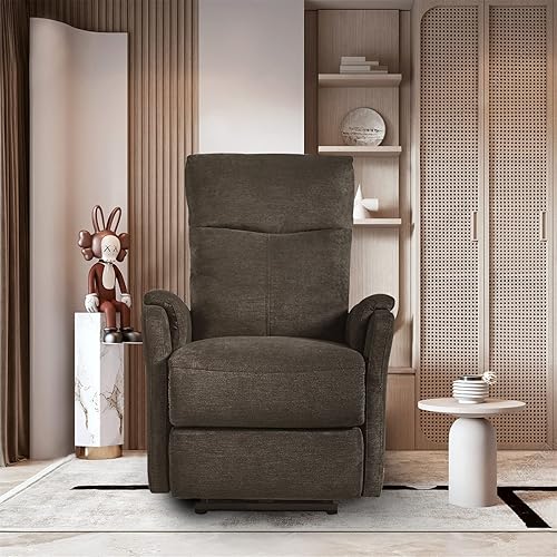 Miniatura 28 de Holaki Silla reclinable, silla reclinable para sala de estar, sofá reclinable Lazy Boy, silla de lectura, sofá individual, sofá reclinable para