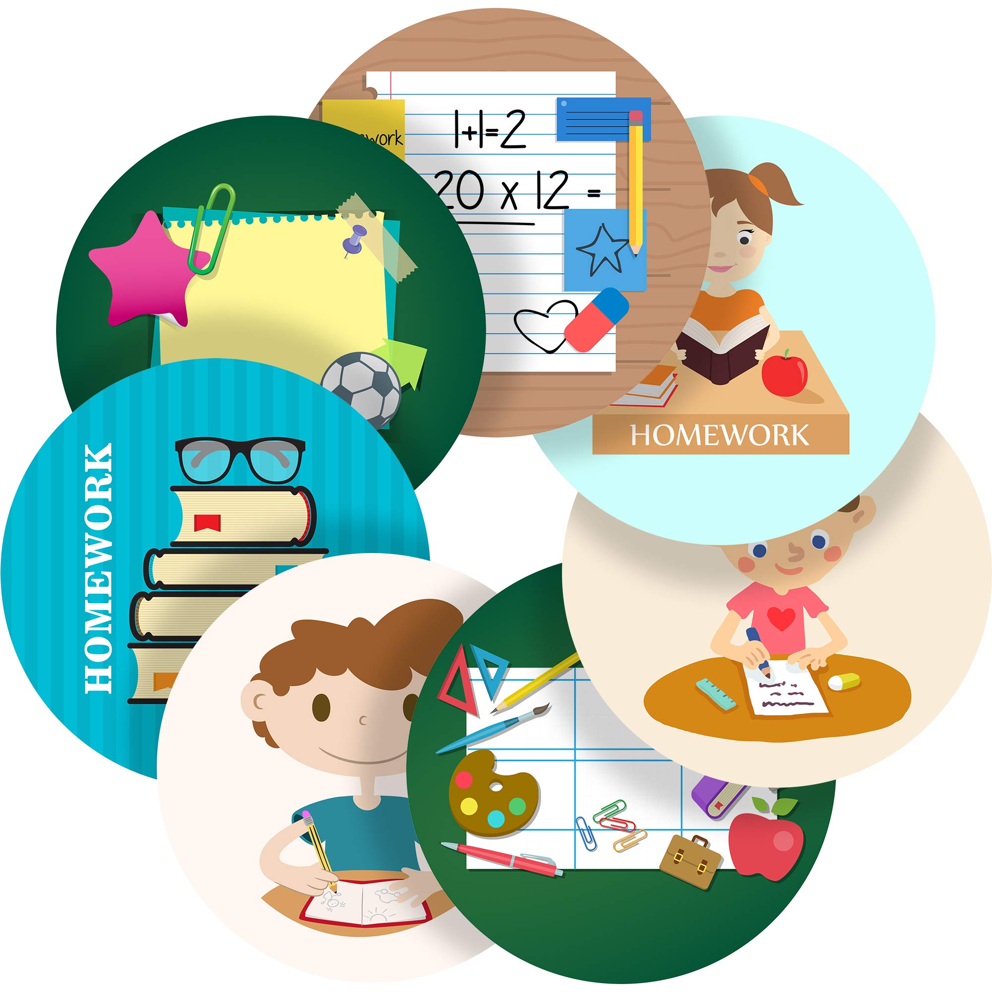 720 Pegatinas De Recompensa Para Niños - Diseños De Estrellas, Para Profesores, Colegio, Deberes