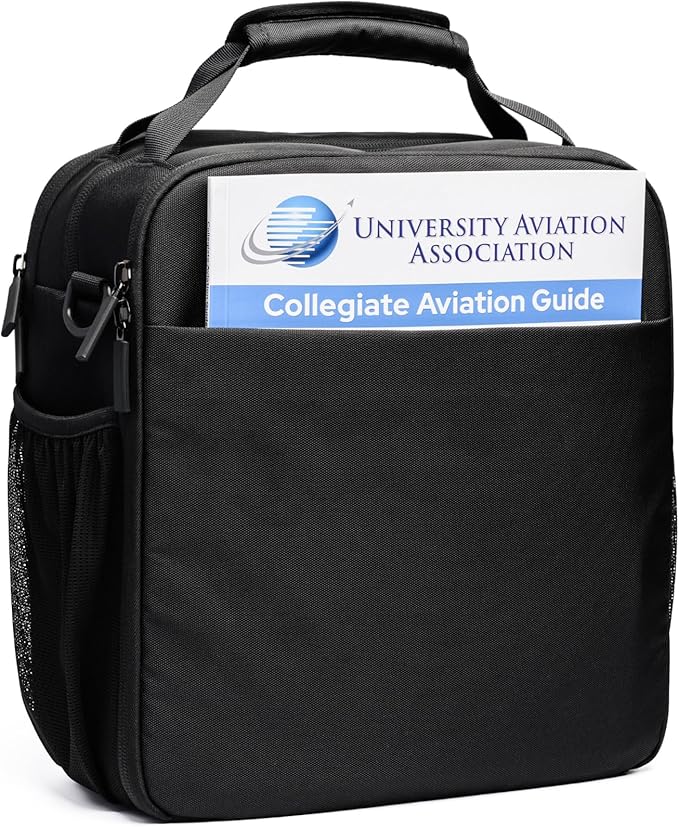 Bolsa de Vuelo para Pilotos – KORE AVIATION – Poliéster Negro miniatura 9