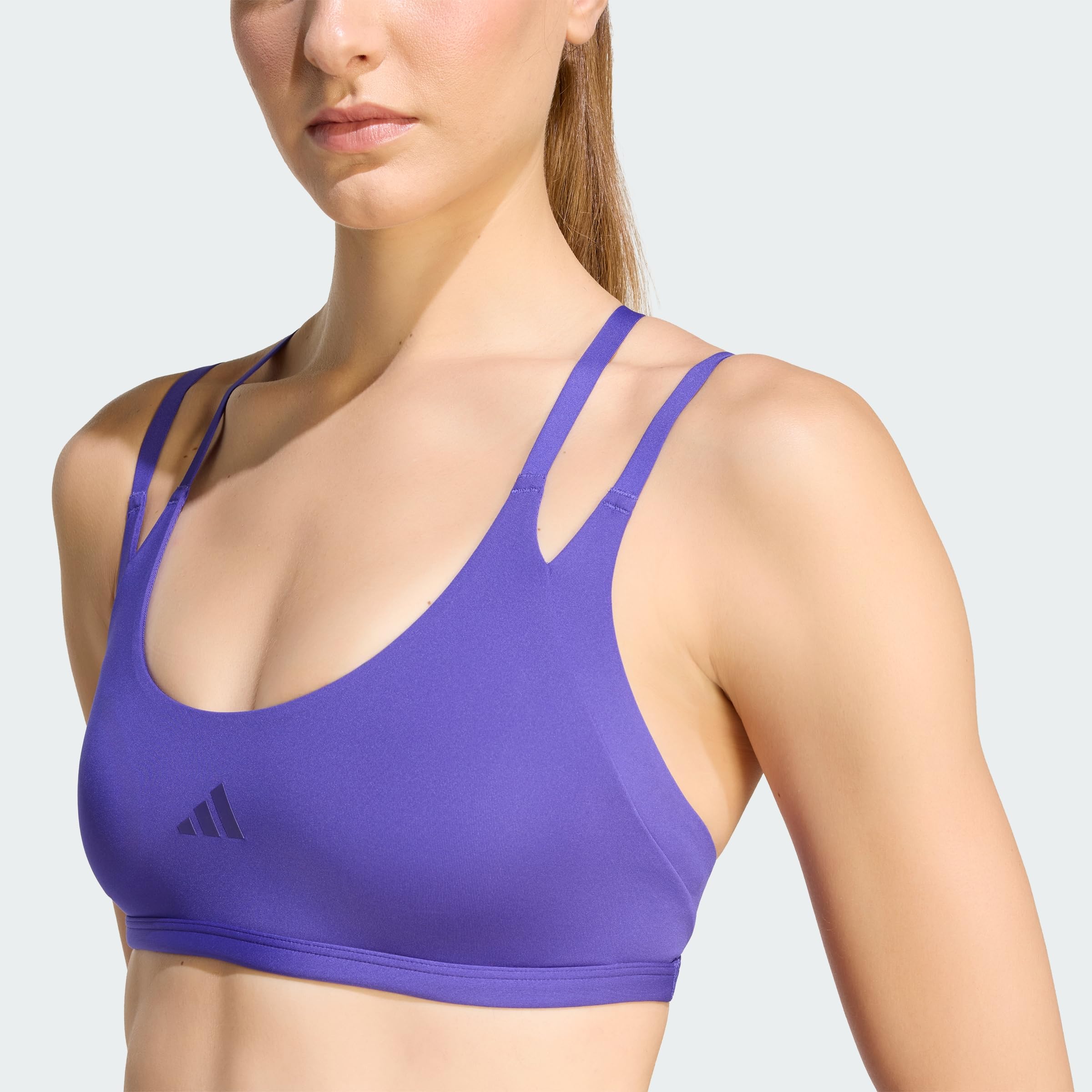 adidas Damski biustonosz na ramiączkach Optime Workout Lekkie wsparcie