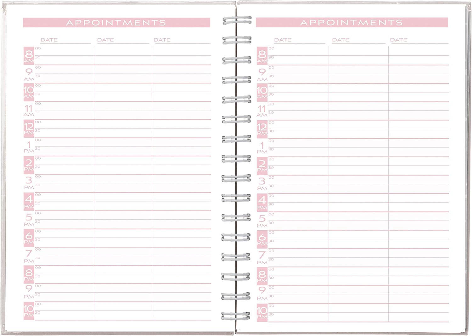 Diane Spiral Binding Appointment Book (372)